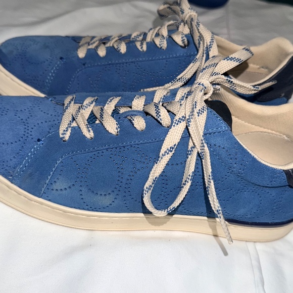 Coach Mens Clip Perforated Low Top Sneaker Size 9D Color Bright/Cobalt G5111 - Picture 8 of 8